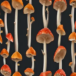 mushroom transparent