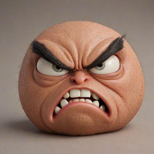 angry face