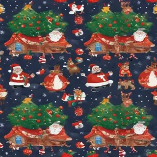 cartoon christmas backgrounds