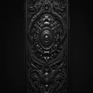 black phone wallpaper