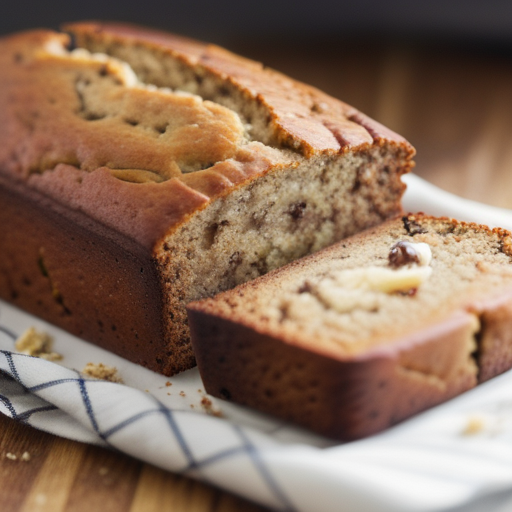 banana bread using pancake mix