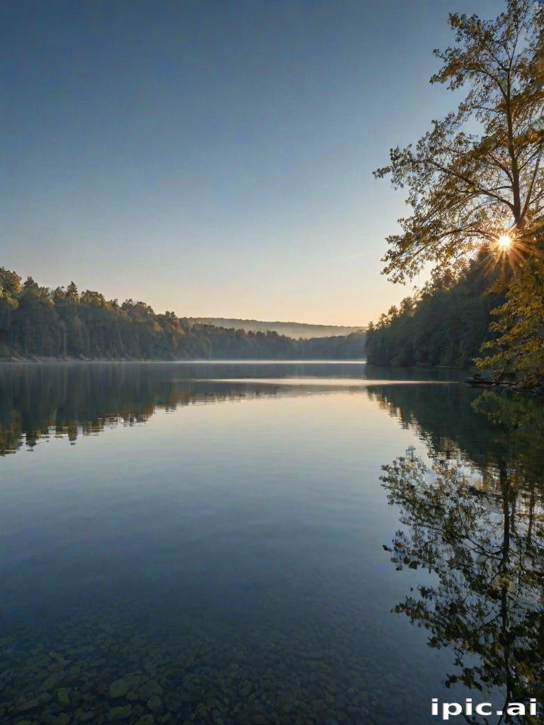 background lake