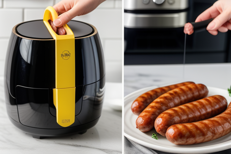 how to cook sausage in the air fryer