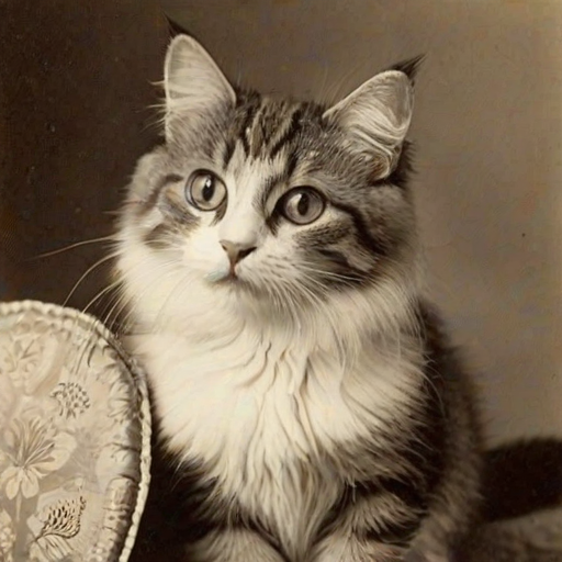 vintage cat photos