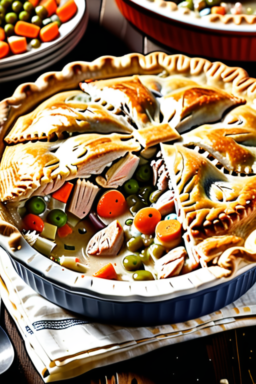 family size chicken pot pie