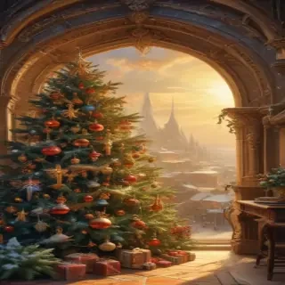 merry christmas vintage