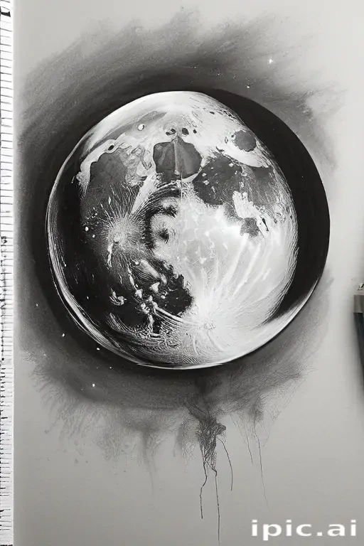 moon sketch