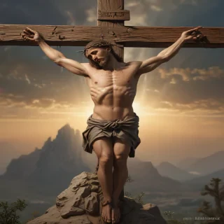 christ on the cross image
