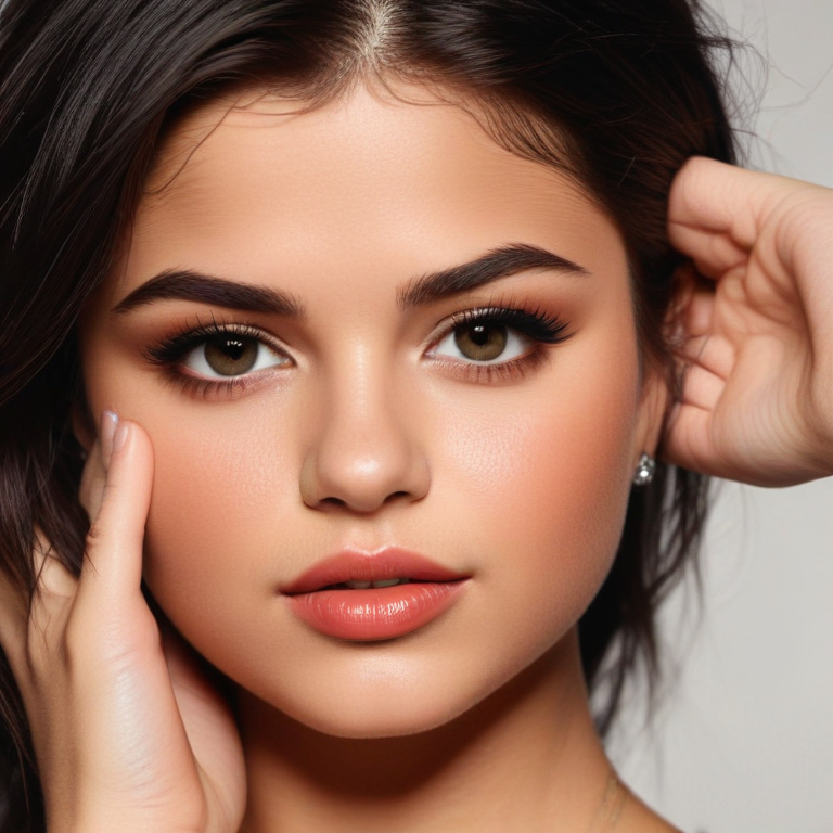 selena gomez new face