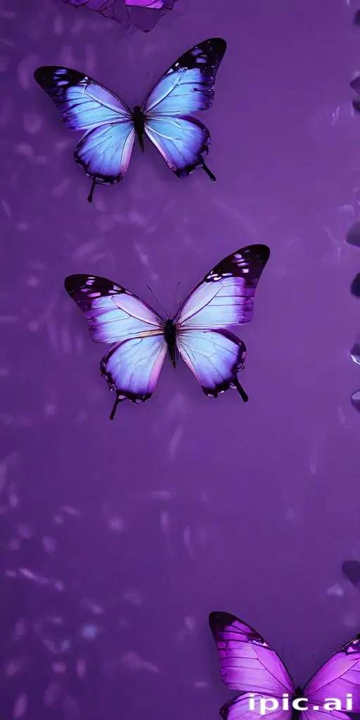 purple wallpapers butterfly