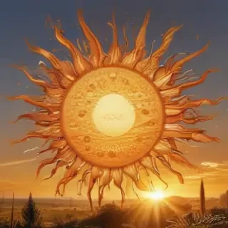 sun doodle