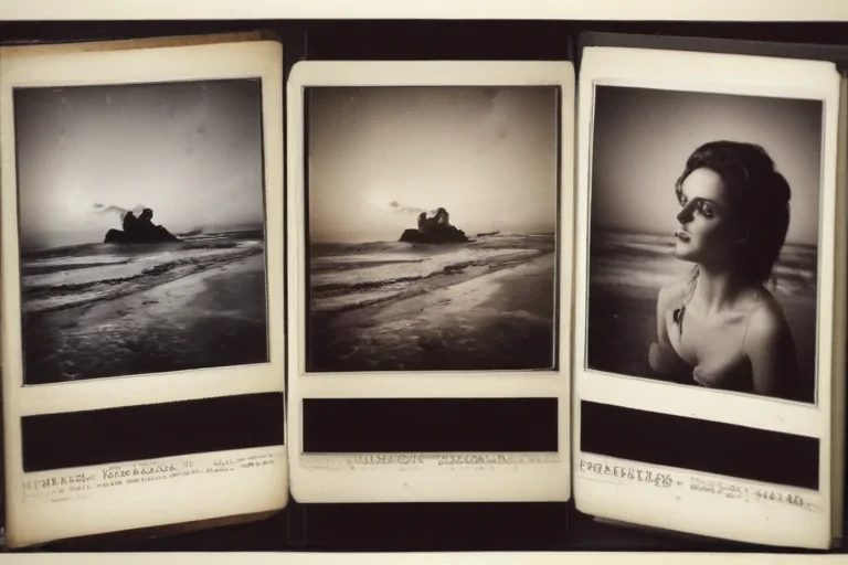 aesthetic polaroid frame