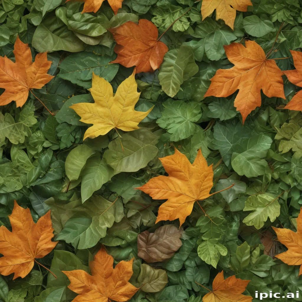 leaves no background
