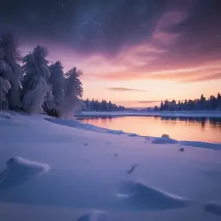 snow background iphone