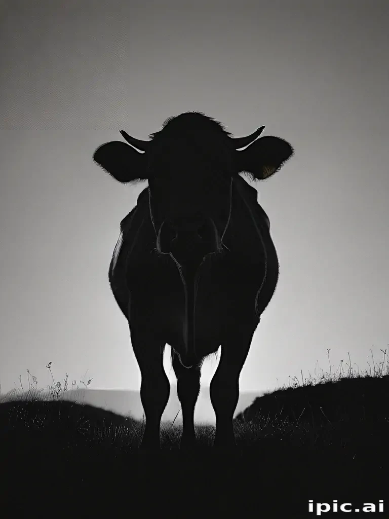 cow silhouette
