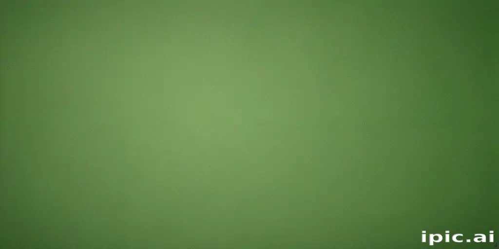 green plain background
