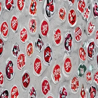 sticker texture