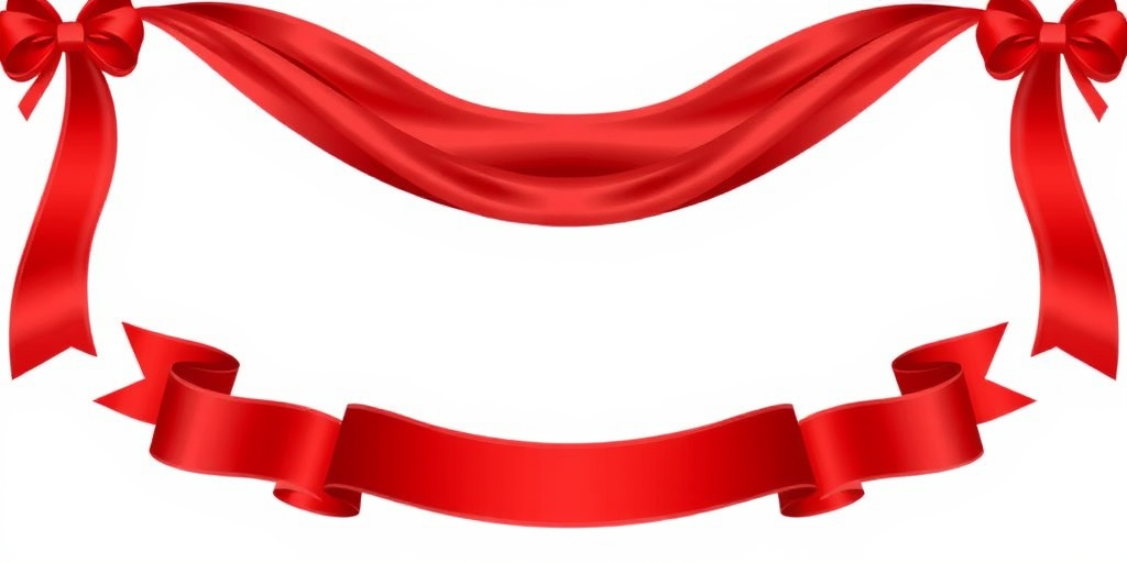 red ribbon png