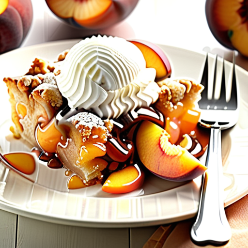 cake mix peach cobbler recipe