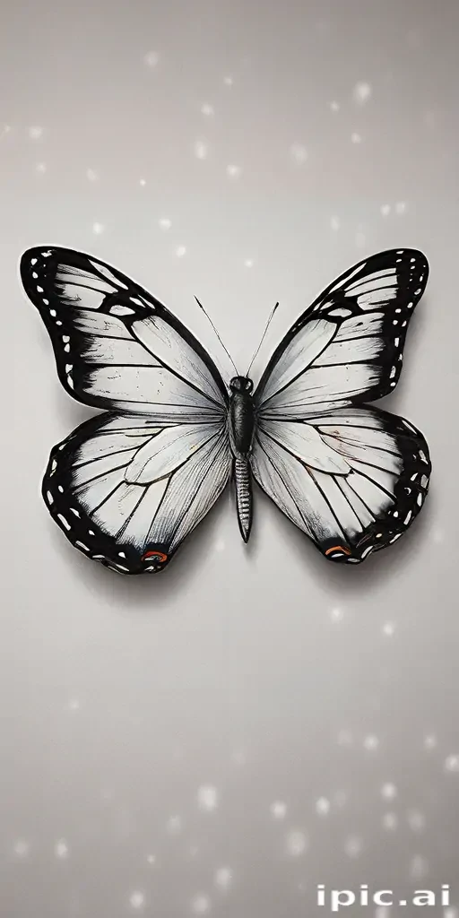 picture of a butterfly drawing