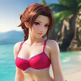 aerith gainsborough bikini