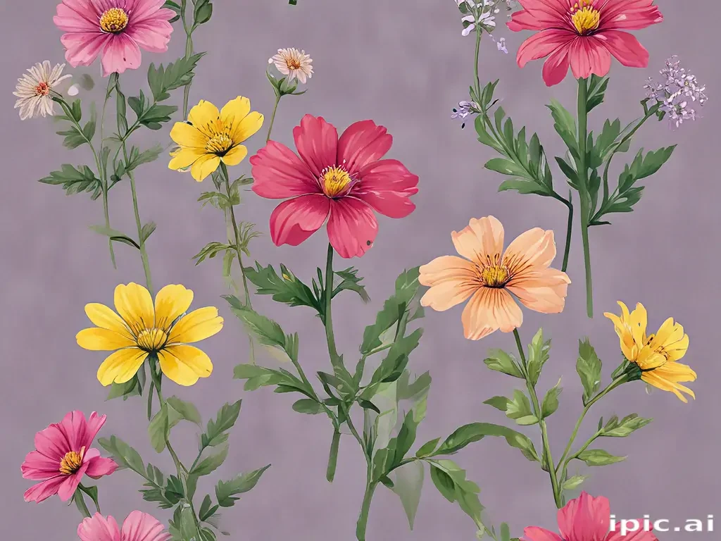 free wildflower clipart