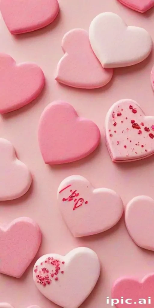 aesthetic pink valentines wallpaper