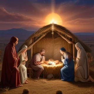free nativity scene background images