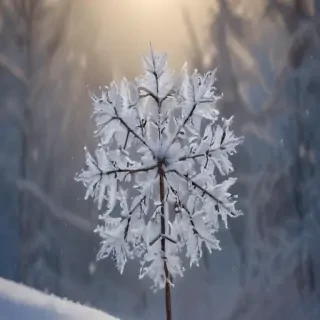 snow transparent background