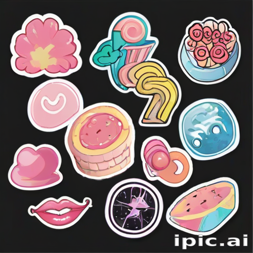 stickers png aesthetic
