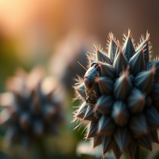 Regenerate the image with a shallow depth of field, using a 50mm lens, f/1.8 aperture, ISO 100, at a 24MP resolution, with a soft natural light setup, capturing a close-up view from a slightly elevated angle.