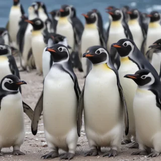 penguins background