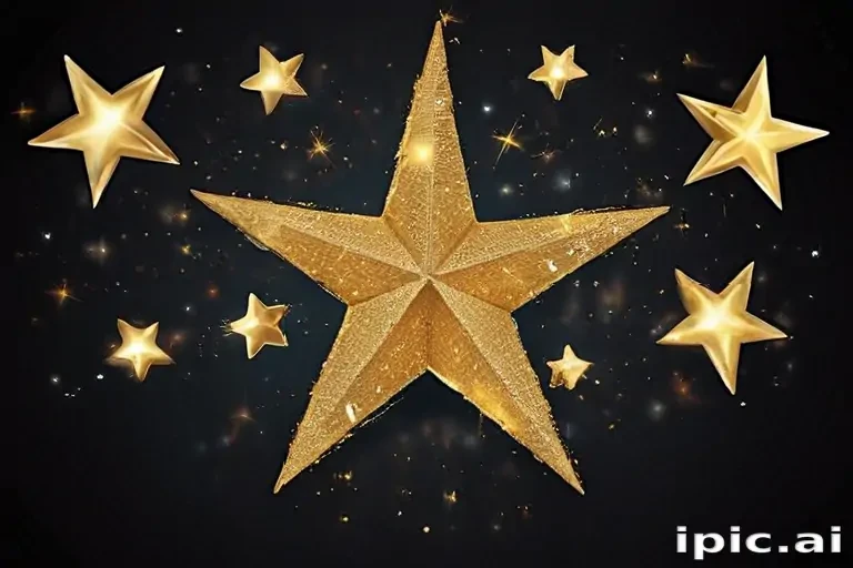 glittering stars png