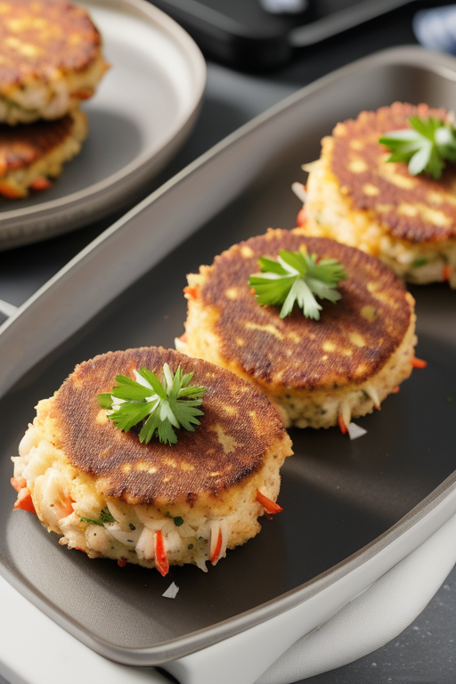 air fry frozen crab cakes