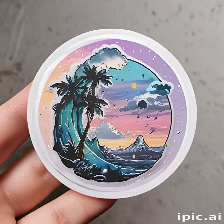 transparent aesthetic stickers