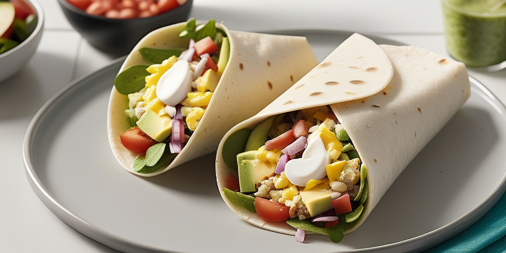 salad and go breakfast burritos