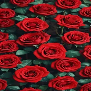 red roses aesthetic