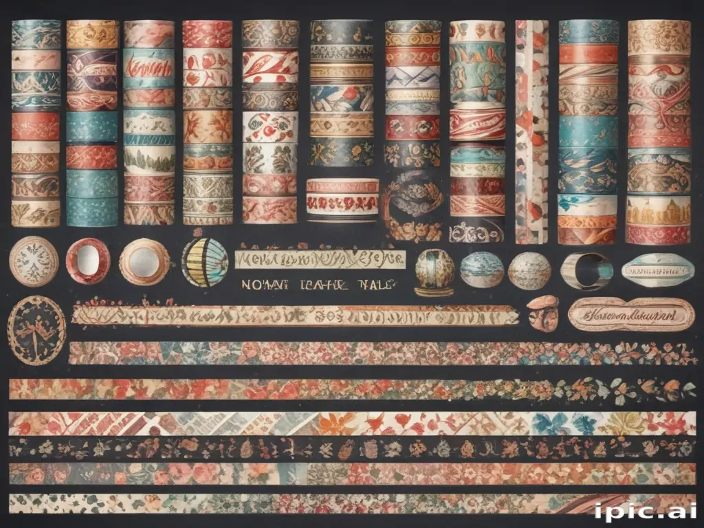 washi tape clipart
