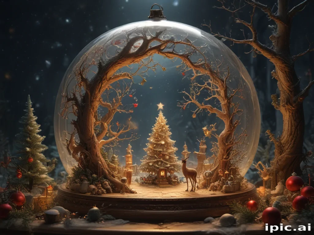 transparent merry christmas