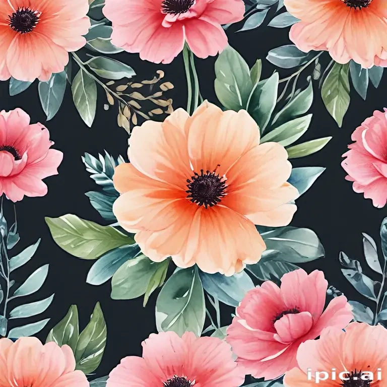 watercolor flowers png