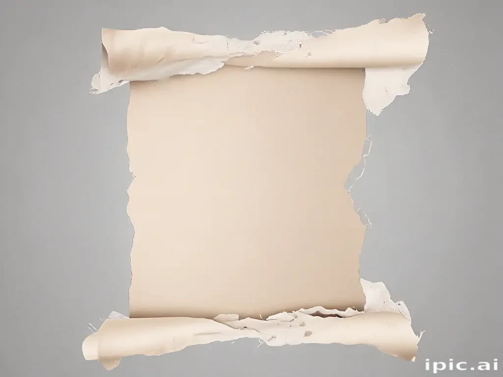 transparent ripped paper png