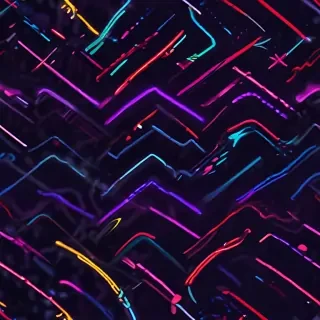 neon color background