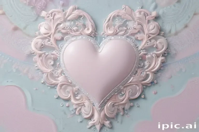 pastel heart wallpaper