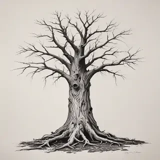 dead tree drawings