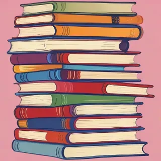 stack of books clipart