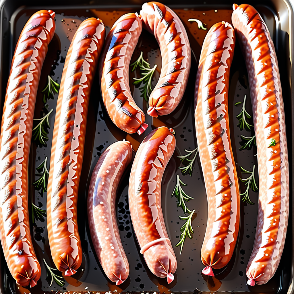 how long to bake sausages