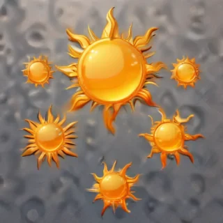 sun clip art transparent background