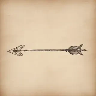 hand drawn arrow