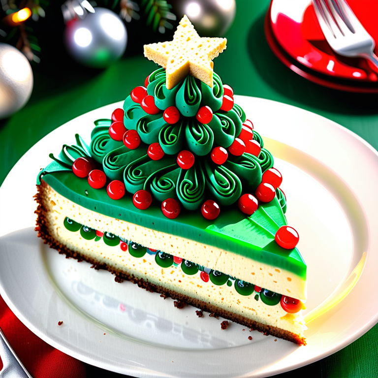 christmas tree cake cheesecake recipe