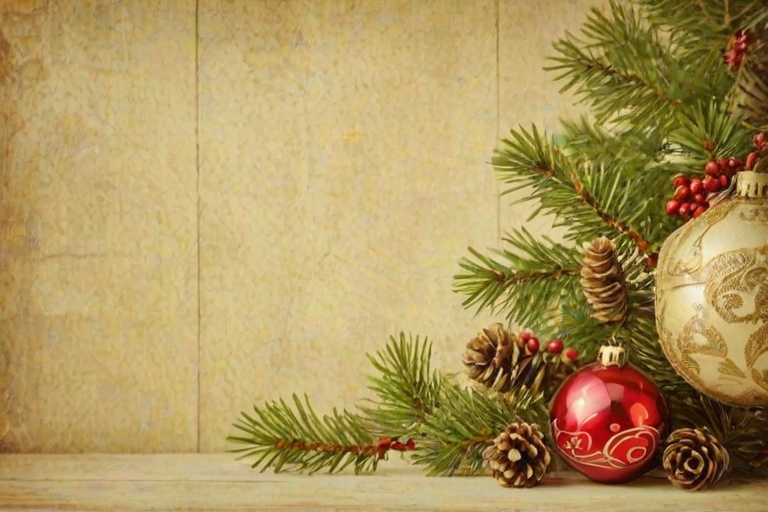 vintage christmas background